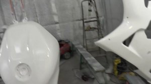 Покраска пластика от мотоцикла (СпортБайка).Нюансы  и фокус от Коперфильда