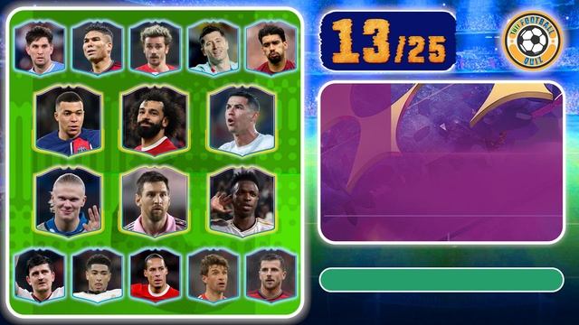 Guess The Player By Nationality + Club + Position⚽Total Football Quiz 2024