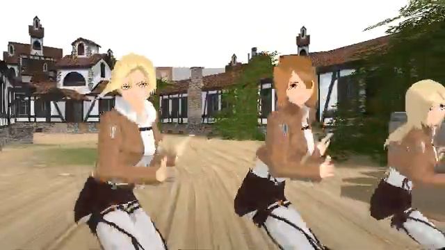 (MMD Attack On Titan) Forever Young By BLACKPINK смотреть онлайн