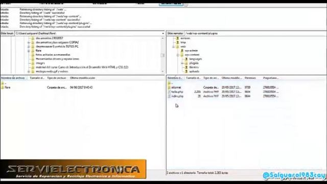 Subir plugins mediante FTP a WordPress filezilla смотреть онлайн