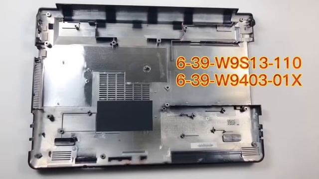 Laptop Bottom Case For CLEVO W940 6-39-W9S13-110 6-39-W9403-01X New смотреть онлайн