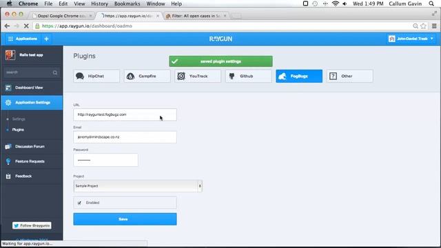 Fogbugz integration with Raygun - Exception error reporting and tracking смотреть онлайн