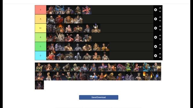 Watcher of Realms tier list декабрь 2021. Кого качать? смотреть онлайн