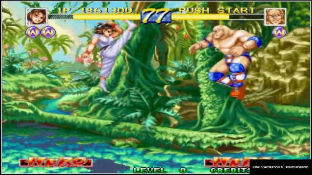 ACA NEOGEO WORLD HEROES PERFECT RYOKO ENDING смотреть онлайн
