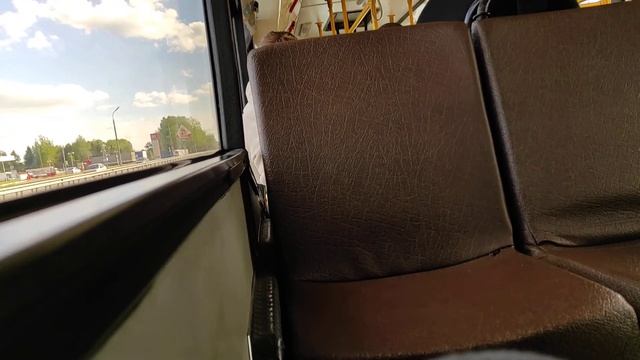 Минск. Поездка на автобусе МАЗ-103, гос. АК 6351-7, марш. 97(24.05.2021) смотреть онлайн