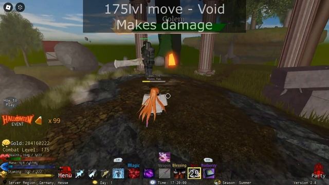 Limitless Artifact / Gojo's magic showcase - Roblox - Legends Rewritten смотреть онлайн