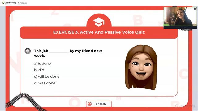 ACTIVE AND PASSIVE VOICE ЗА ГОДИНУ смотреть онлайн