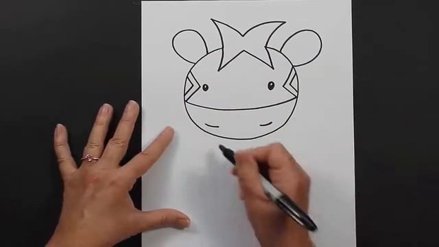 Рисование для детей Узнайте, как рисовать мультфильмы Давайте нарисуем Zippy Zebra смотреть онлайн