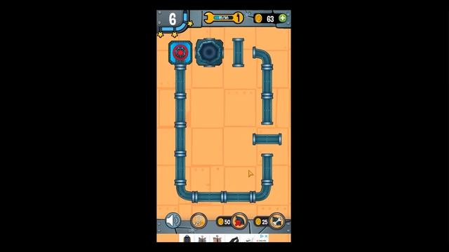 Water Pipes | Level 1-10 | Puzzle Game смотреть онлайн