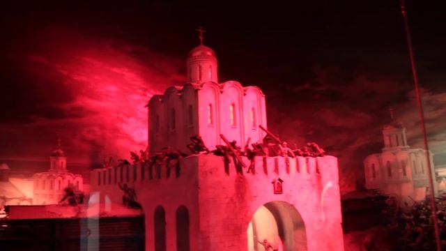 Диорама осады монголо-татарами Владимира смотреть онлайн