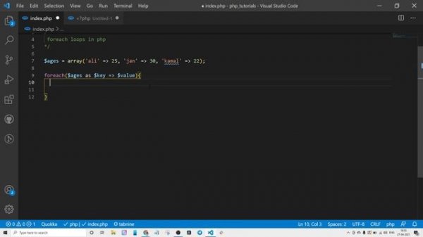 what is foreach loops in PHP | foreach loops in PHP | PHP tutorial