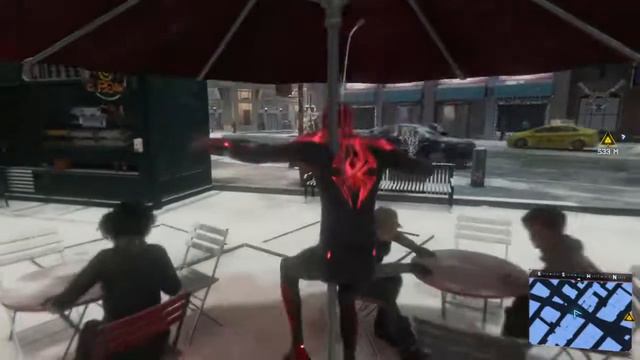 Marvel's Spider-Man: Miles Morales umbrella glitch смотреть онлайн