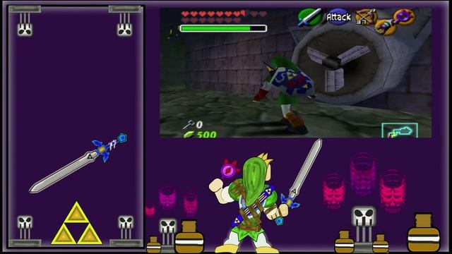 The Legend of Zelda Ocarina of Time - Shadow Temple - Virtual Guide смотреть онлайн