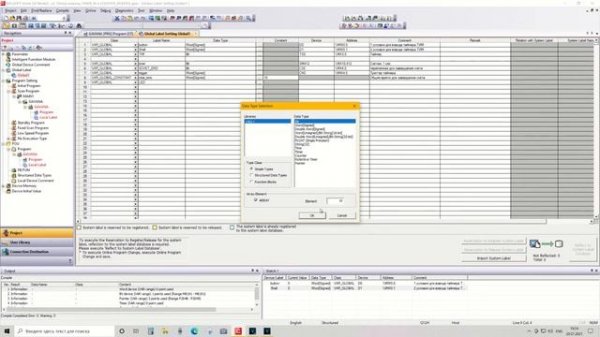 GX works2. Обзор команд  TIMER_M (таймер) и COUNTER_M (активный таймер)