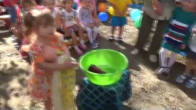 Открытие детской веранды. Дет.сад № 126 - наша средняя группа