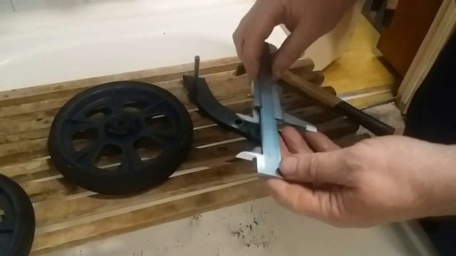 Мотоблок. Делаем сами опорные колёса. смотреть онлайн