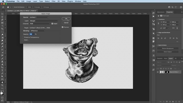 Chrome Statue Easy Photoshop Tutorial! смотреть онлайн