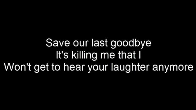 АНГЛИЙСКИЙ ПО ПЕСНЯМ DISTURBED SAVE OUR LAST GOODBYE смотреть онлайн