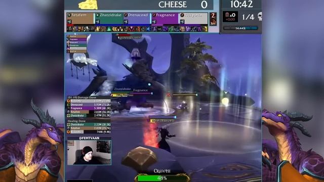 Cheese Ran Affliction Warlock In Tournament!? MDI Commentary! смотреть онлайн