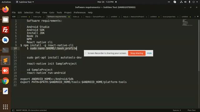 How to Install and Setup React Native on Ubuntu смотреть онлайн