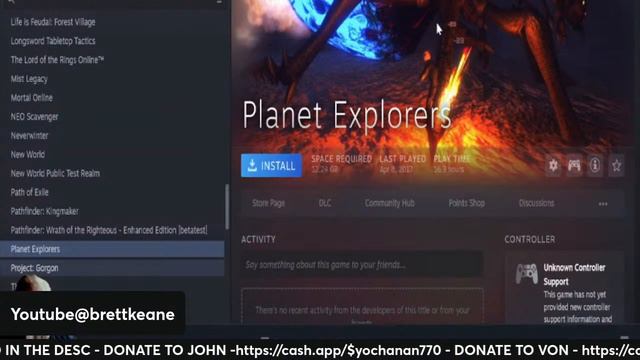 BRETT KEANE GAMES LIST LOOKING FOR NEW GAMES смотреть онлайн