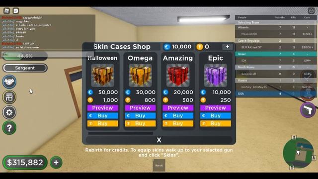 GUN SKINS IN MILITARY TYCOON? I roblox смотреть онлайн