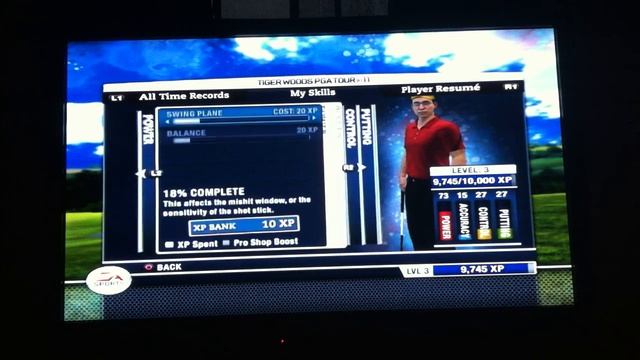 Tiger Thursdays: Main menu of Tiger Woods PGA Tour 11 смотреть онлайн