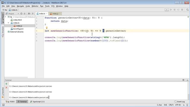 Урок 10. TypeScript (TS). Общие типы (generic) смотреть онлайн