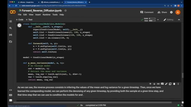 Diffusion Models (2/2) - Google Colab experimentation with Code and Prebuilt Models смотреть онлайн