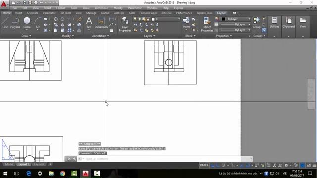 Xuất bản vẽ 3D AutoCad 2016 смотреть онлайн