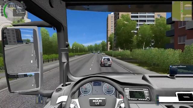 MAN TGS - City Car Driving #12 смотреть онлайн