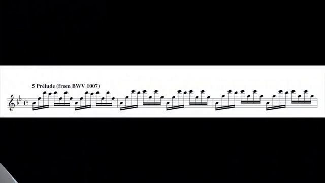 A Bova, Starting from Bach n. 5, Prelude from BWV 1007 for alto recorder смотреть онлайн