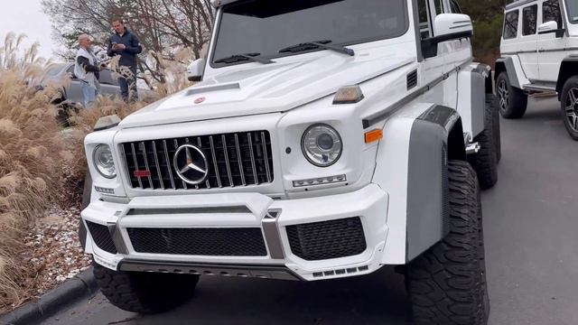 6x6 MERCEDES BENZ GWAGON! Up Close Details (4K2160p) смотреть онлайн