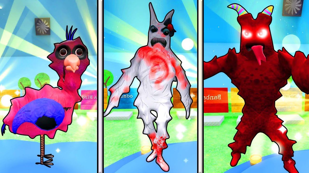 ЭВОЛЮЦИЯ КОШМАРНЫХ БОССОВ ИЗ БАНБАН ОТ ПТИЦА ОПИЛА ДО БАНБАЛИНА И БАНБАН В РОБЛОКС ! смотреть онлайн