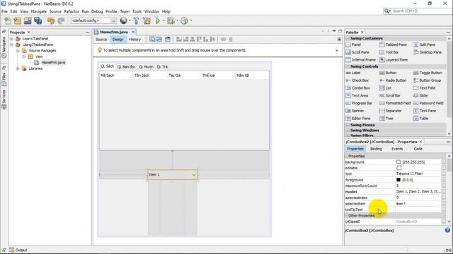 Java Swing: Thêm/sửa các nhãn tùy chọn trong Combo box смотреть онлайн