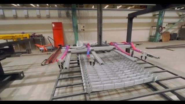 Станок для сварки сетки для ограждений Забор 3D TJK MACHINERY смотреть онлайн