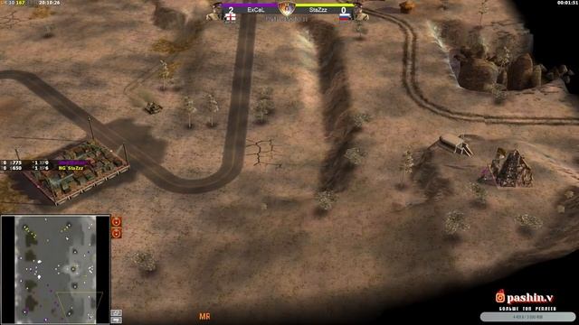 ExCaL vs StaZzz - ФИНАЛ TANK TOURNAMENT BO11 | GENERALS ZERO HOUR смотреть онлайн