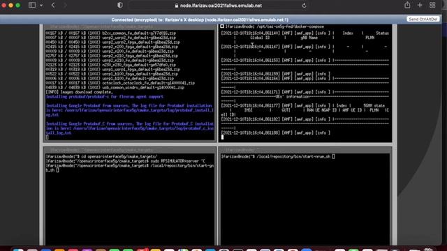 RAN Laboratory 1 Using Powder And Openairinterface