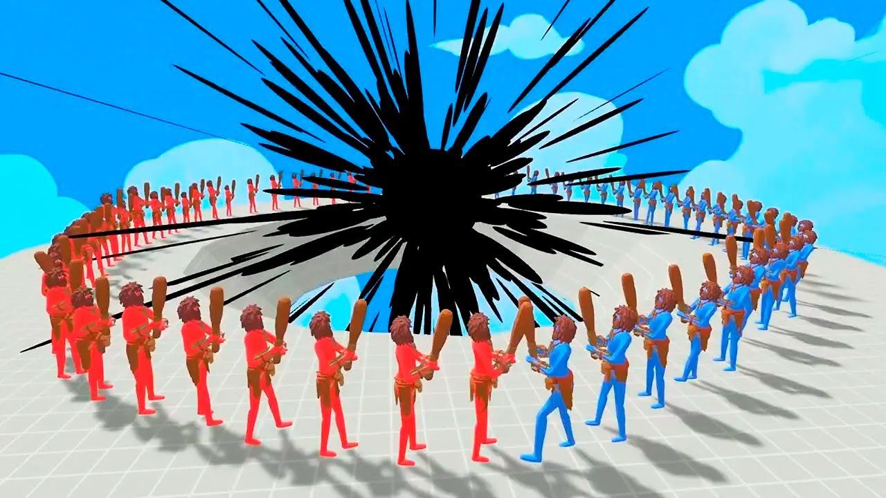 EPIC BLACK HOLE DEVOURS UNITS | TABS - Totally Accurate Battle Simulator смотреть онлайн