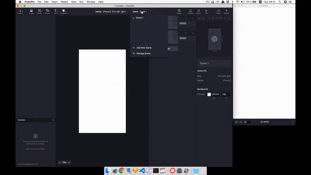 Кратко об интерфейсе ProtoPie смотреть онлайн