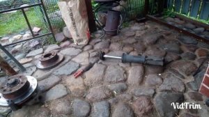 Станок для холодной ковки из ступицы.