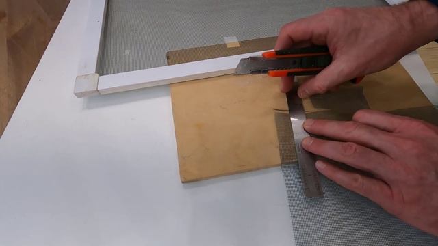 РЕМОНТ Москитной СЕТКИ Самостоятельно - Mosquito net repair by yourself смотреть онлайн