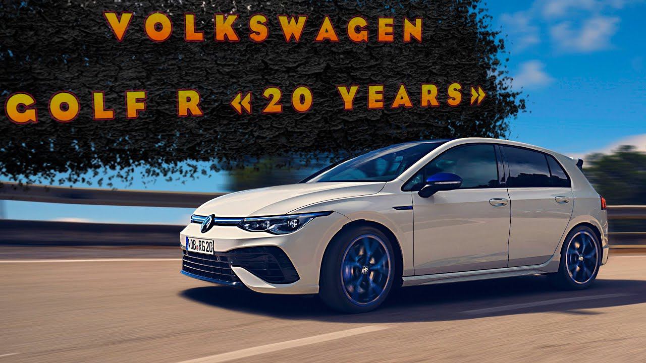 Volkswagen Golf R «20 Years» - Экстерьер и Интерьер! смотреть онлайн