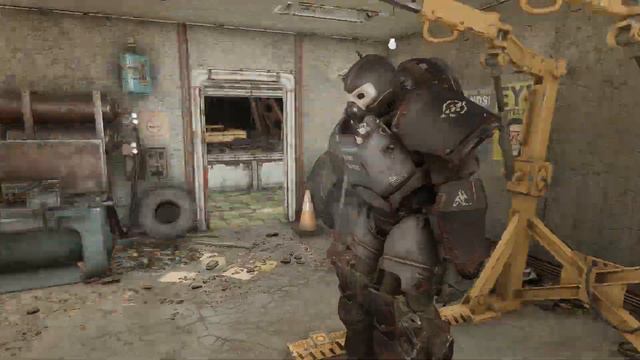 T65 POWER ARMOR FALLOUT 4 NEW POWER ARMOR MOD смотреть онлайн