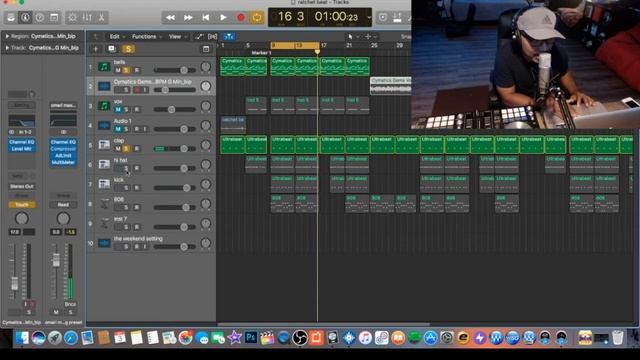 MAKING A BEAT WITH CYMATICS SAMPLE смотреть онлайн