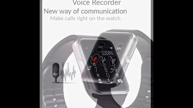 Умные часы GT08 часы синхронизации Notifier Sim Bluetooth Apple смотреть онлайн