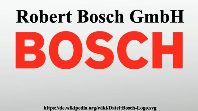 Robert Bosch GmbH