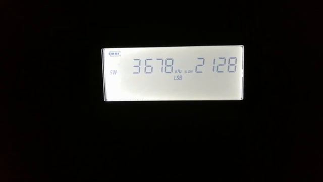16.03.2022. Уверенный приём на КВ (80 м). #"XHDATA D-808". (Калининград. Улица. Штатный "телескоп" смотреть онлайн