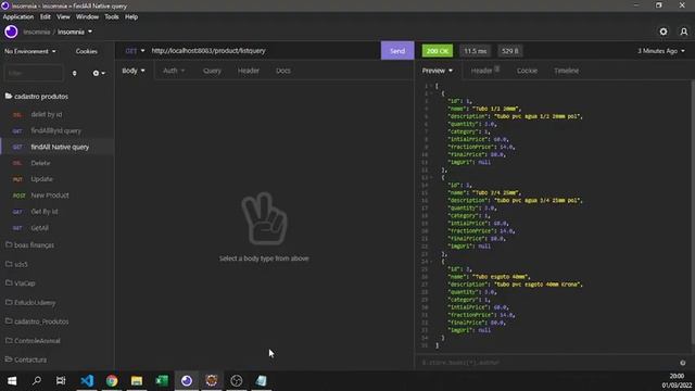 Api Rest - Java / Spring / Native Query смотреть онлайн
