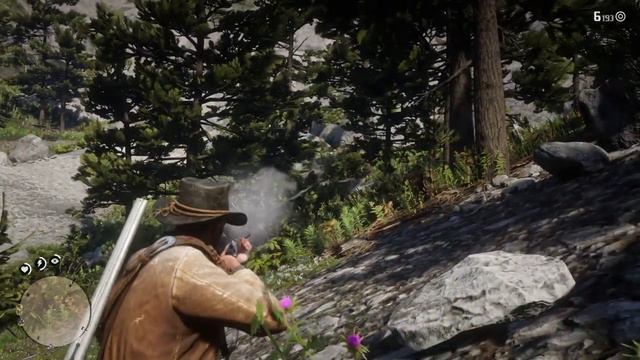 Red Dead Redemption 2- Legendary Grizzly Hunt (shortened) смотреть онлайн